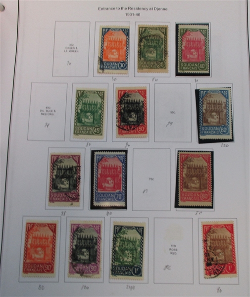 Large France and French Colonies Collection (Est $1000-1500)