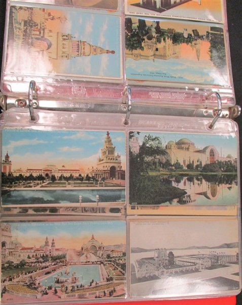 World's Fair Postcard Accumulation - 150 Different (Est $200-300)