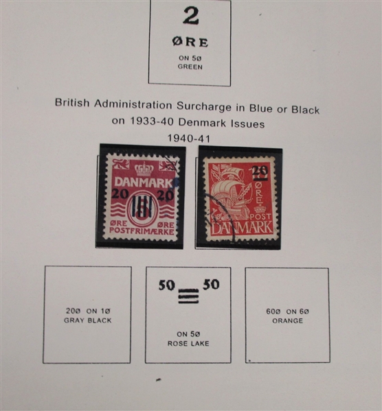 Faroe Islands Unused Collection on Scott Pages to 2001 (Est $200-250)