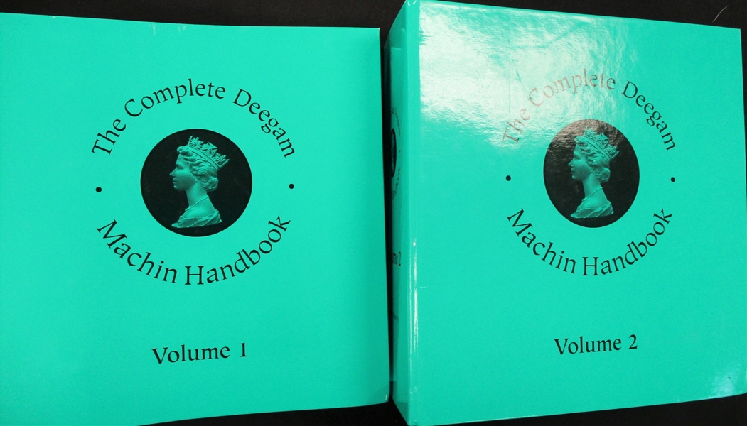 Great Britain Deegan Machin Handbook - 2 Volumes, 3rd Edition (Est $100-150)