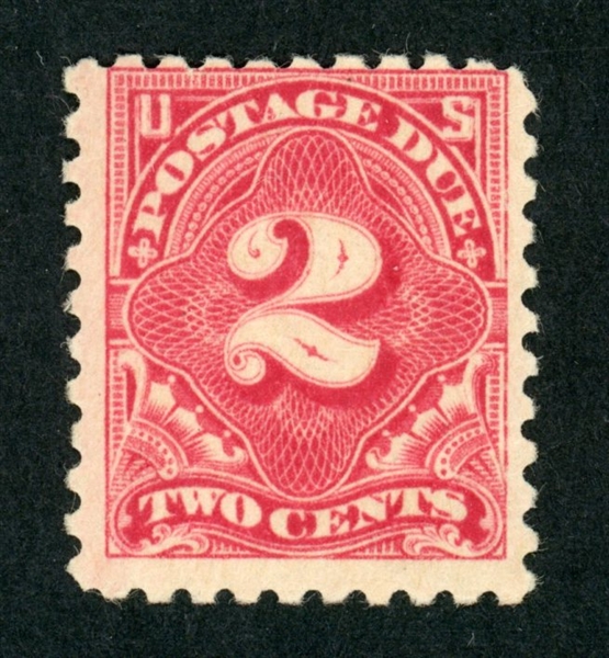 USA Scott J60 MNH, Avg-Fine, 2c 1916 Rose (SCV $625)