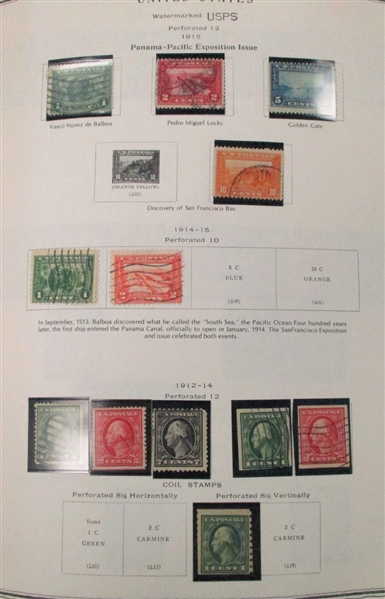 USA Collection in Scott Minuteman Album to 1979 (Est $300-400)