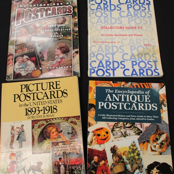 Postcard Reference Books - 8 Different (Est $60-90)