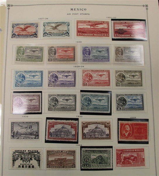 Mexico - Outstanding Unused Stamp Collection to 1940 (Est $2000-3000)