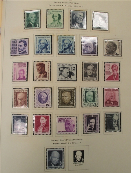 USA Mint Collection in Scott National to 1980 (Est $300-450)