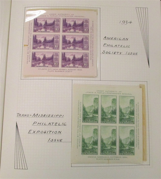 USA Mint Collection in 4 Elbe 2-Post Binders (Est $1000-1500)