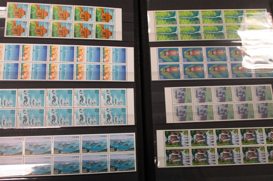 Japan All Different MNH Booklet Panes (Face ¥37680)