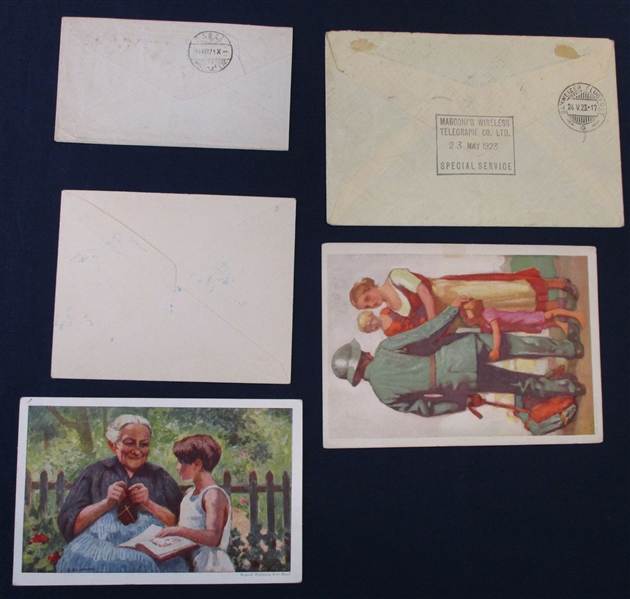 Switzerland Cover/Card Lot to the 1920's, 14 Different (Est $100-150)