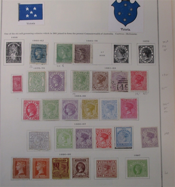 Australia States - Fabulous Mostly Unused Stamp Collection (Est $750-950)