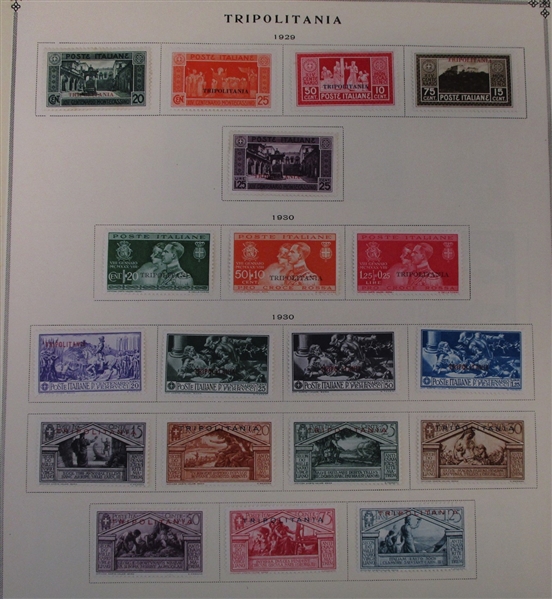 Tripolitania - Clean Unused Stamp Collection to 1934 (Est $300-400)