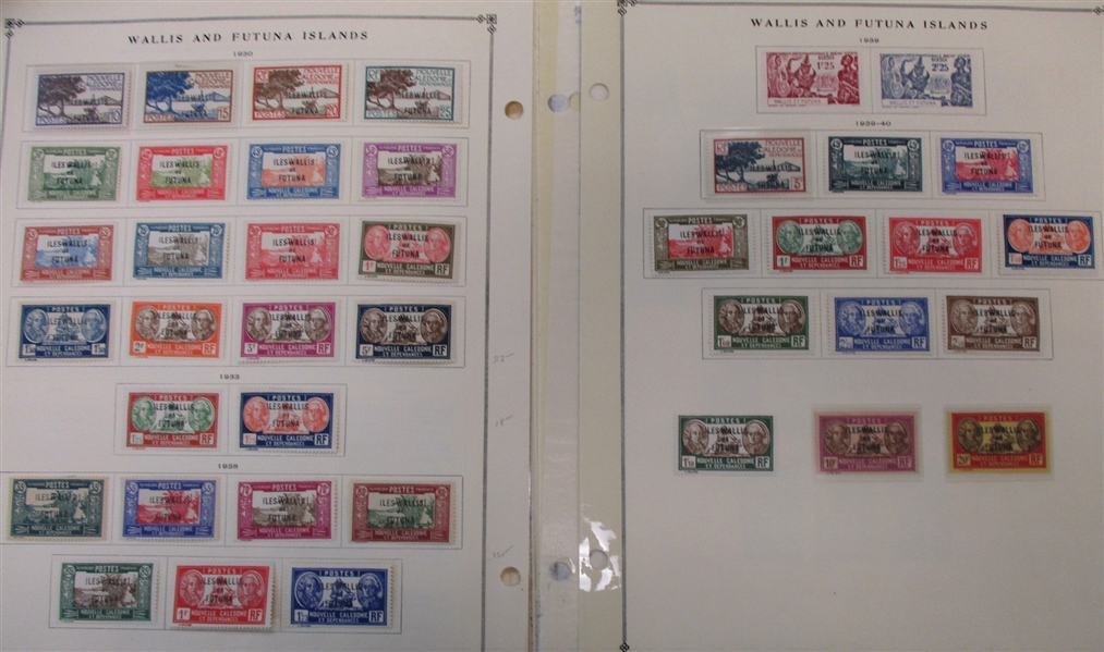 W Countries - Clean Unused/Used Stamp Collection to 1940 (Est $250-300)