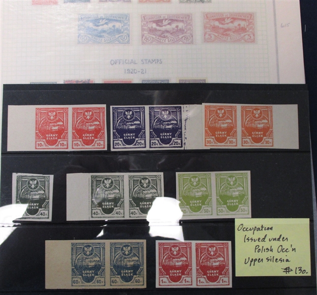 T through V Countries - Clean Unused/Used Stamp Collection to 1940 (Est $350-400)