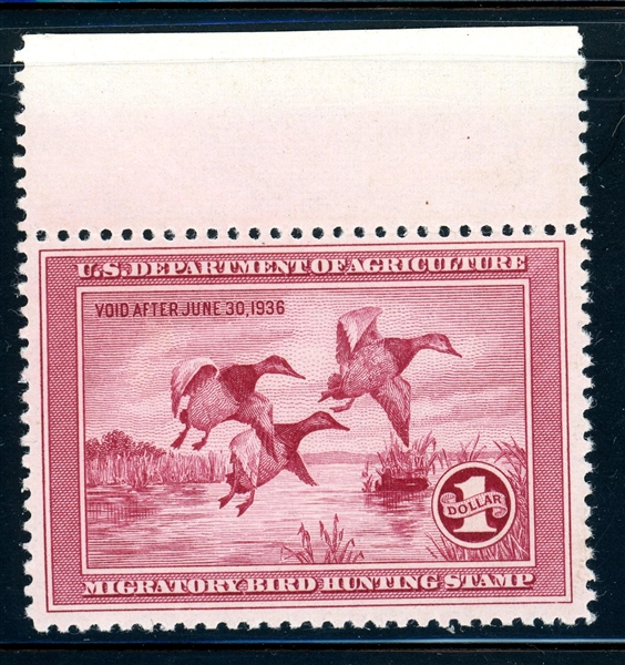 USA Scott RW2 MNH F-VF, 1935 Duck Stamp (SCV $750)