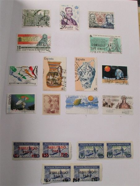 Worldwide Stamps in 2 Binders Plus a Scott Junior Album (Est $200-400)