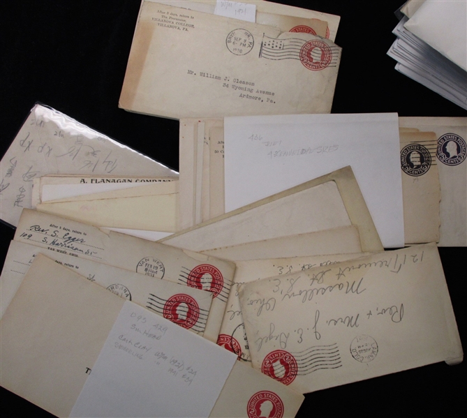 US Postal Stationery - Large Lot Filling Banker Box (Est $250-350)