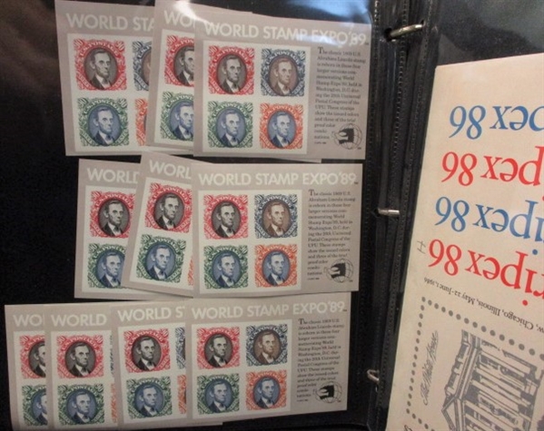 USA Mint Sheets, Souvenir Sheets, with Many High Values (Face $725)