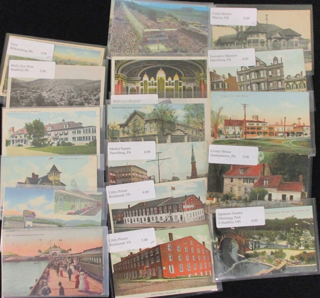 Long Box of Postcards #3 - Over 600 Picture Postcards (Est $175-250)