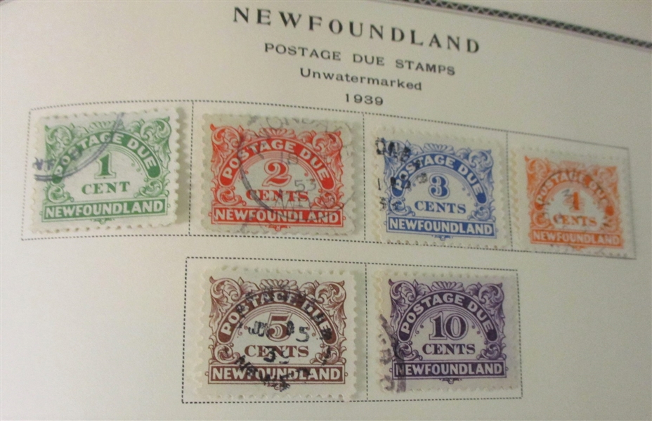 Canada and Provinces Used Collection in Scott Specialty Album to 1962 (Est $350-400)