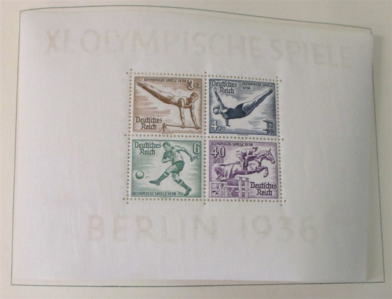 Germany and Areas Collection (1939-45) in Borek Album (Est $300-350)