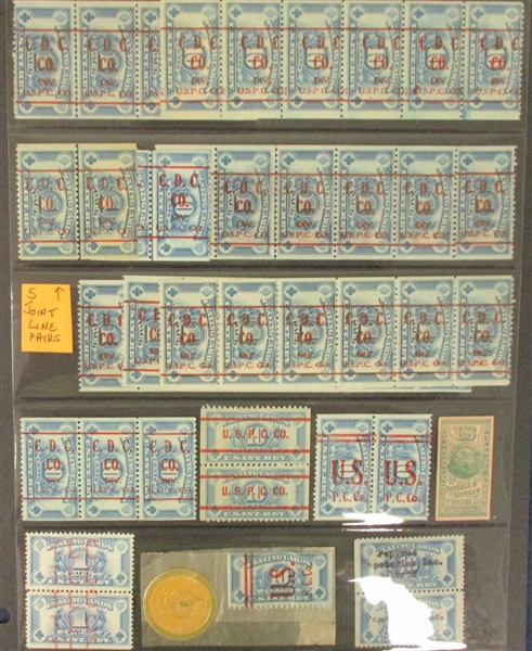 USA Playing Card (RF) Revenues Cancel Collection (Est $250-300)