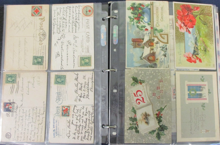 Christmas Seal Collection, USA and Foreign, and Other Cinderella Items (Est $300-400) 