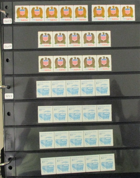 USA Mint Accumulation of Blocks, Booklets, and PNCs (Est $400-600)