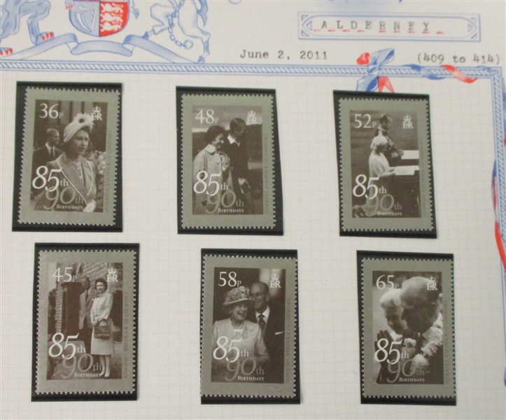 Alderney Mint Collection to 2011 in White Ace Album (SCV $700+)