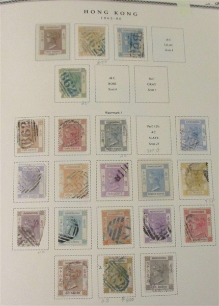 Excellent Hong Kong Collection in Scott Specialty Album to 2002 (Est $1500-1800)