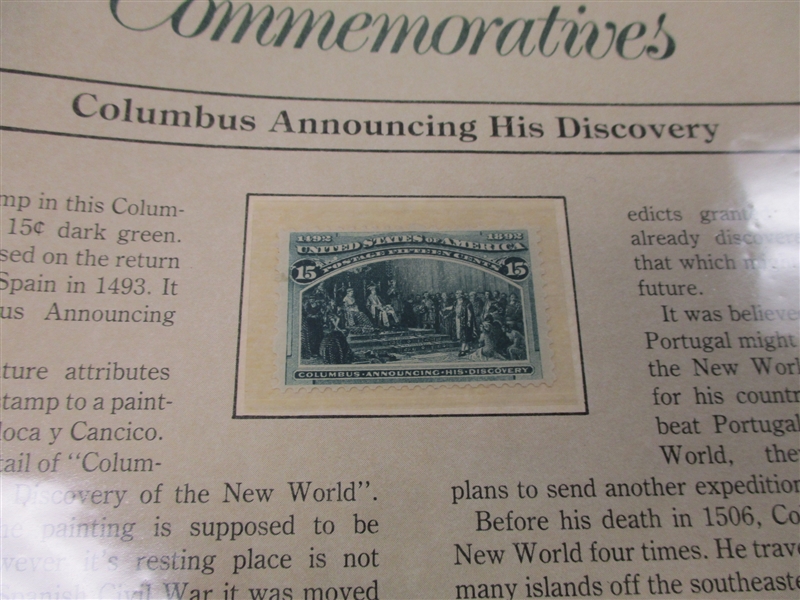 USA Commemorative Classics in 5 Different Folios (SCV $1728)