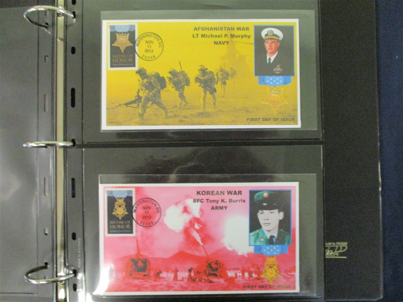 USA Medal of Honor Topical Collection of Covers (Est $75-100)
