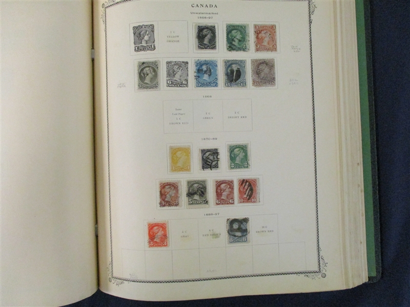 Canada Dual Mint/Used Collection in Scott Specialty Album (Est $450-600)