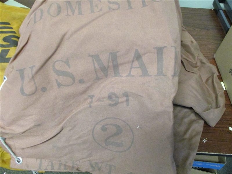 Large Postal Mail Bags - Mostly Foreign (Est $60-90)