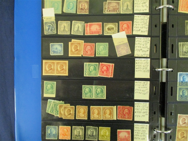 Dealer Stock of Unused Definitives and Airmails (Esty $500-1000)
