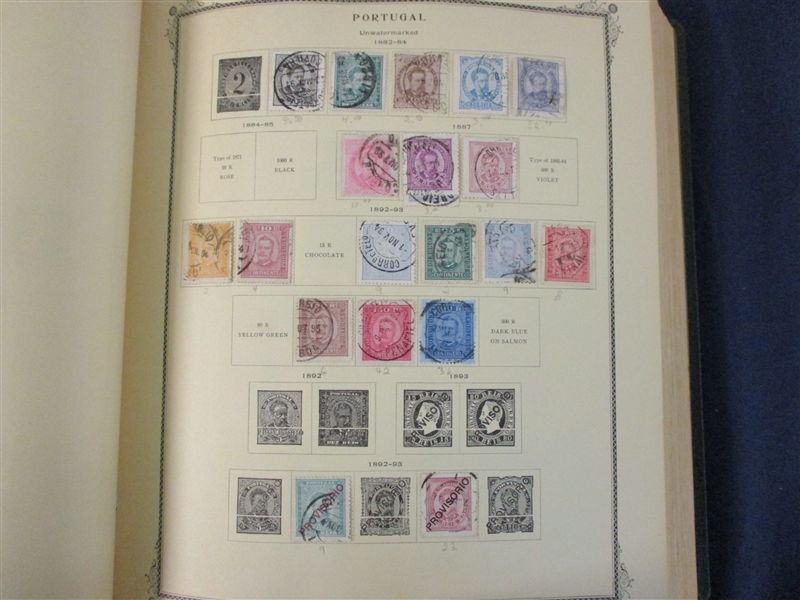 Portugal & Colonies Collection in Scott Specialty to 1952  (Est $900-1200)
