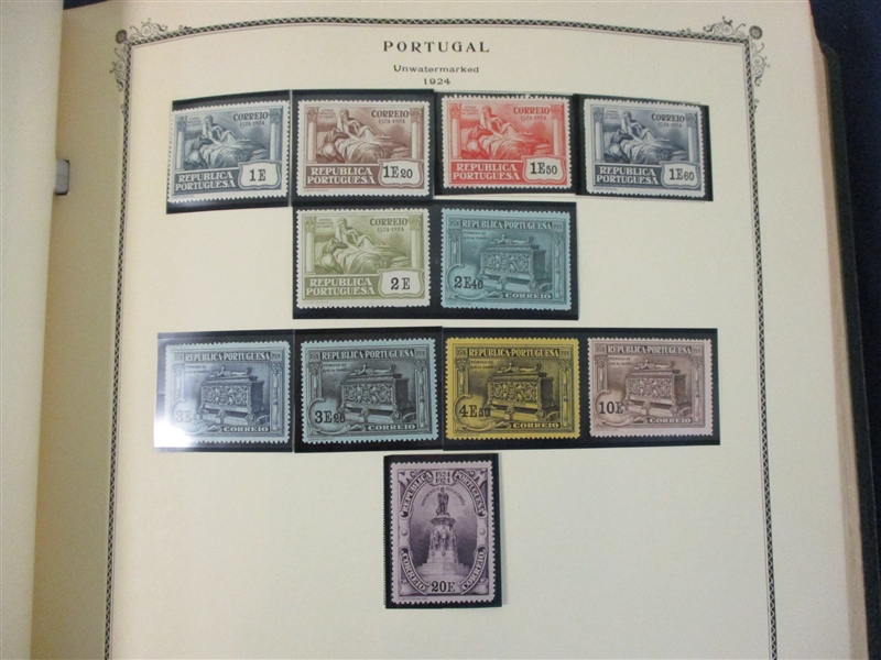 Portugal & Colonies Collection in Scott Specialty to 1952  (Est $900-1200)