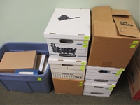 6 Large Boxes and a Big Tub, Mostly Covers! - OFFICE PICKUP ONLY!