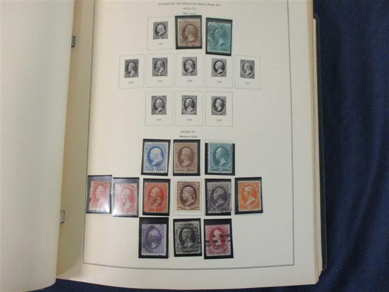 USA Collection in Scott National Album to 1968 (Est $1000-1200)
