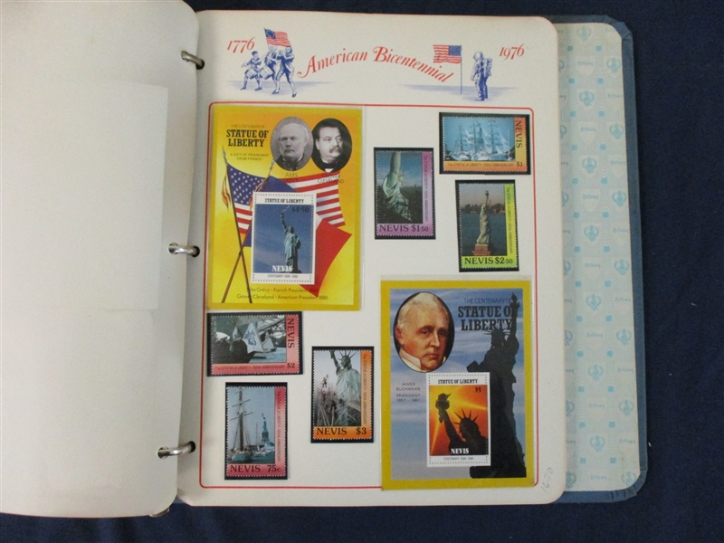 Statue of Liberty 1986 Centenary Topical Collection (Est $90-120)