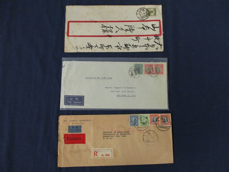 China Cover Group 1930-40's (Est $150-200)
