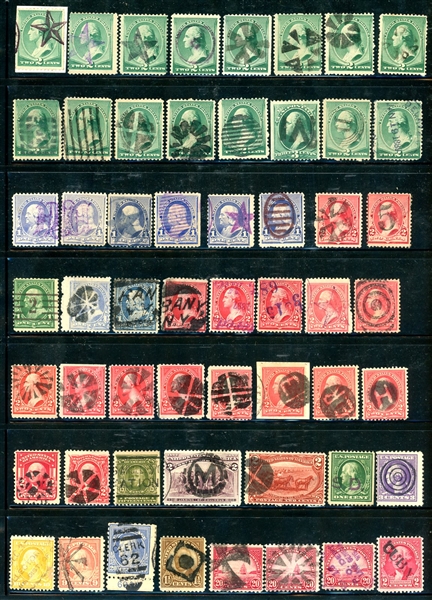 USA Cancels - Fancy and Interesting (Est $300-400)