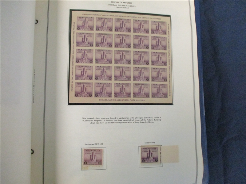 Outstanding USA Mostly Mint Collection to 2007 in Harris Liberty Albums (Est $1700-2000)