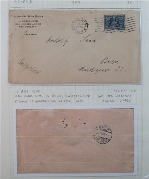 US Postal History Consignment Remainder (Est $200-250)