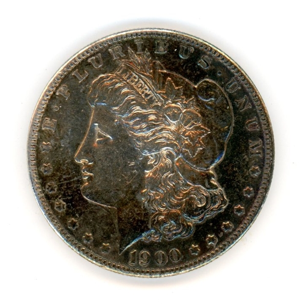 1900 Morgan Silver Dollar, AU (Est $60-80)
