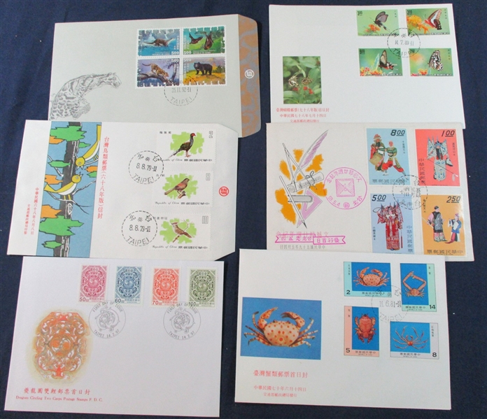 China First Day Covers, Over 500 Different (Est $750-900)