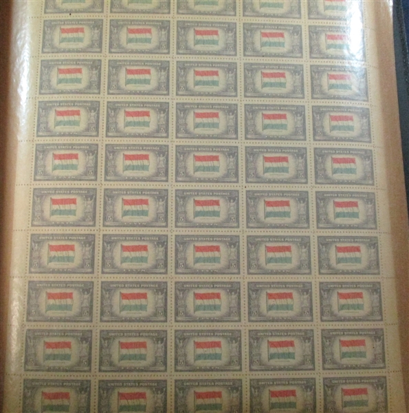 USA Mint Sheets, 3¢ Era (Face $314)