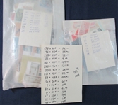 Canada Postage Lot - 40¢ to 59¢ Values (Face $781)