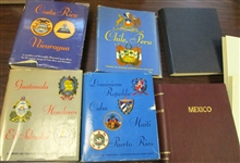 Central and South American Collections in Minkus Albums (Est $750-1000)