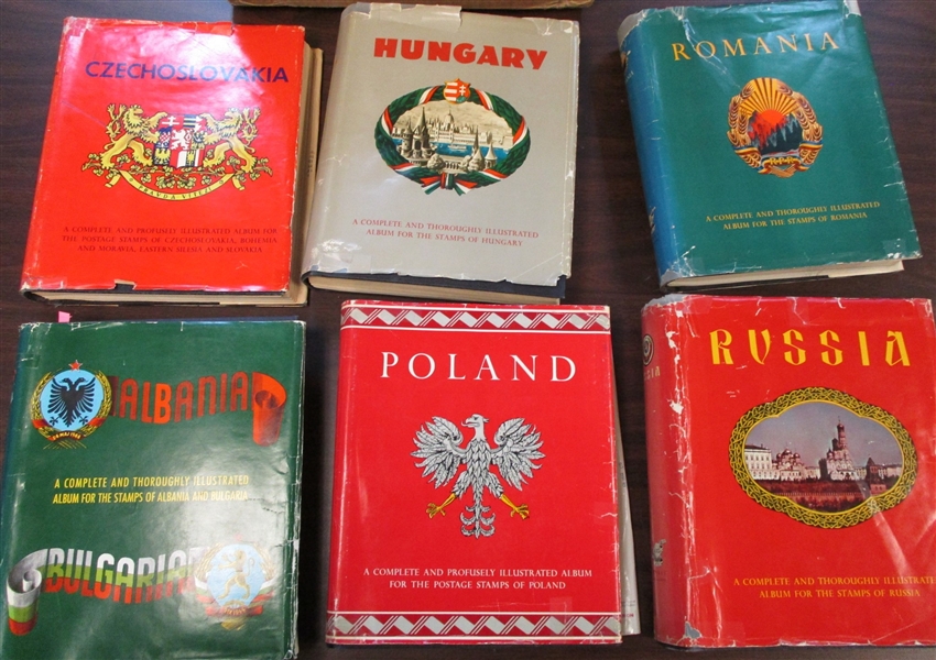 Eastern Europe Collection in 6 Minkus Albums (Est $600-800)