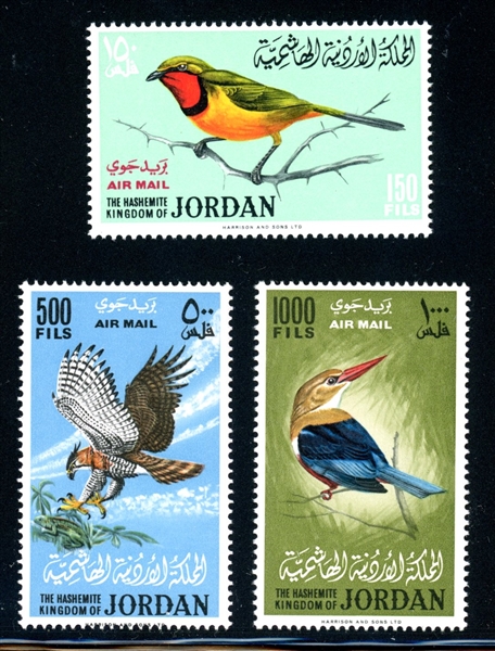 Jordan Scott C26-C28 MNH Complete Set, 1964 Birds (SCV $235)
