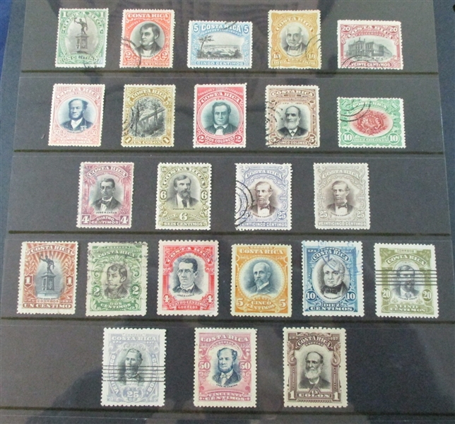 South/Central America on Stock Pages (Est $500-600)